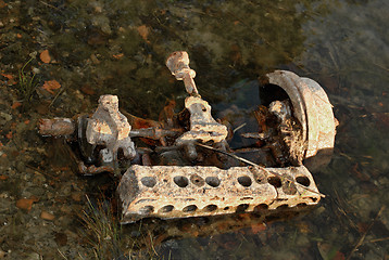 Image showing Old Engine