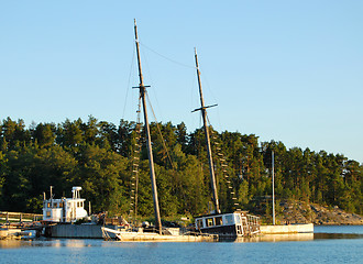 Image showing Sunken Ship