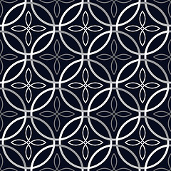 Image showing Seamless dark pattern