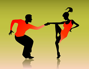 Image showing Couple dancing