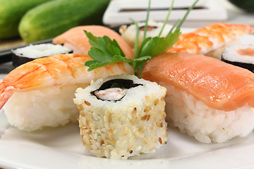 Image showing sushi