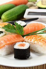 Image showing sushi