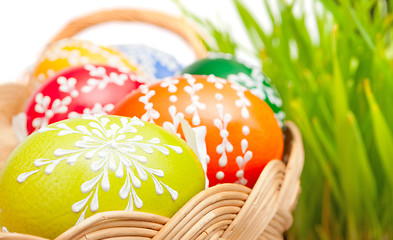 Image showing Easter Painted Eggs