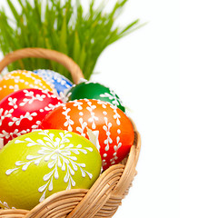 Image showing Easter Painted Eggs
