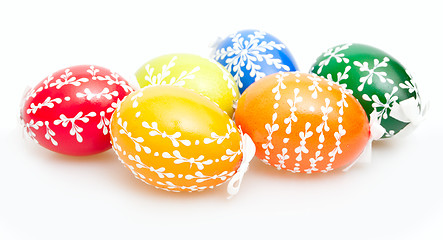 Image showing Easter Painted Eggs