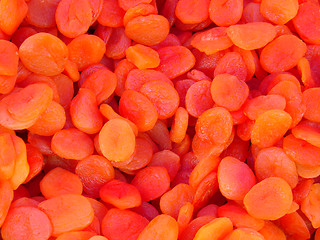 Image showing Rich colors of apricots