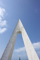 Image showing ETRETAT, NORMANDY, monument for Nungesser and Coli 