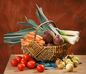 Image showing various vegetables