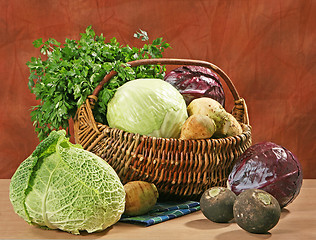 Image showing various vegetables