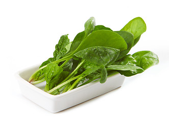 Image showing spinach leaves