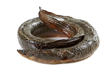 Image showing smoked eel