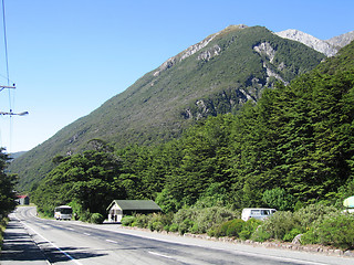 Image showing Arthur's Pass, New Zealand