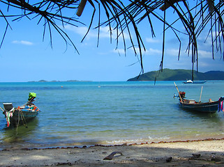 Image showing Fishing Boats at Koh Samui, Thailand