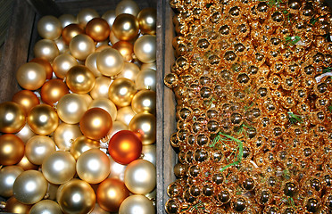 Image showing Christmas balls