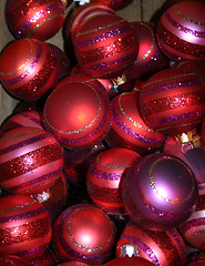 Image showing Christmas balls