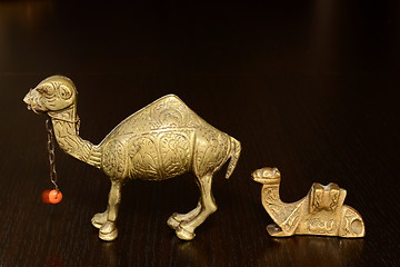 Image showing bronze camel