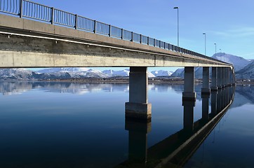 Image showing Sortland Bridge