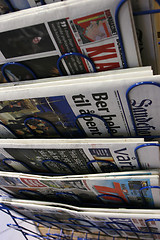 Image showing Newspaper stand