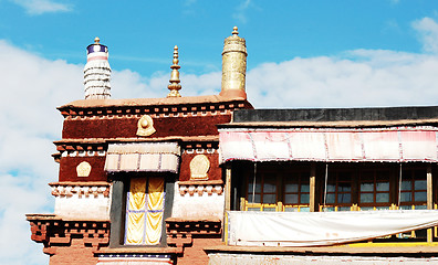 Image showing Tibetan lamasery