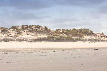 Image showing landscape of the Opal Coast in France