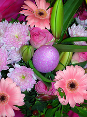 Image showing Easter flowers