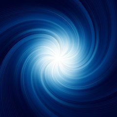 Image showing Blue Twirl Background. EPS 8