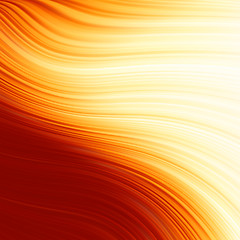 Image showing Abstract glow Twist with fire flow. EPS 8