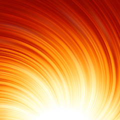 Image showing Abstract glow Twist with golden flow. EPS 8
