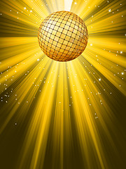 Image showing Party Banner with Disco Ball. EPS 8