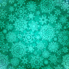 Image showing Snowflakes for winter and christmas theme. EPS 8