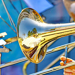 Image showing  Trumpet in Orchestra