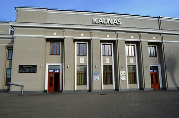 Image showing Kaunas Railwaystation