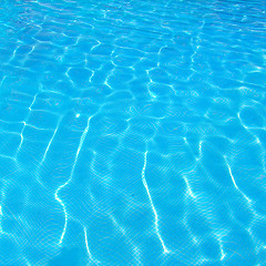 Image showing Pool water