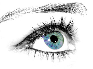 Image showing beautiful eye