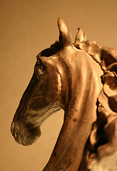 Image showing pillar of horse