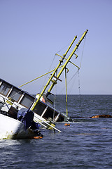 Image showing Half of Sunken Boat Passengers