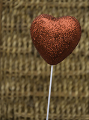 Image showing Heart shaped ornament