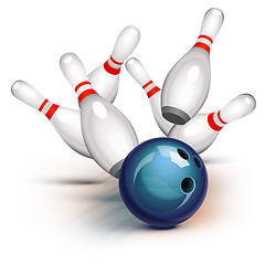 Image showing Bowling Game (front view)