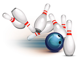 Image showing Bowling Game (side view)