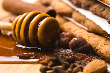 Image showing Homemade honey cakes