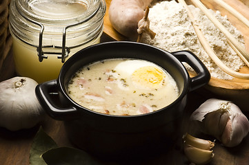 Image showing Sourdough, zur, zurek - component of a traditional Polish soup