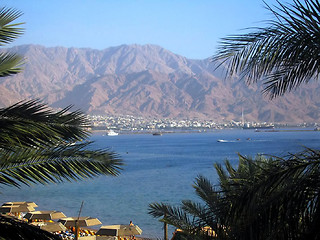 Image showing Gulf of Aqaba and Eilat
