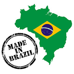 Image showing Made in Brazil