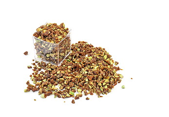 Image showing Crumbled crunchy Caramelized Pistachio