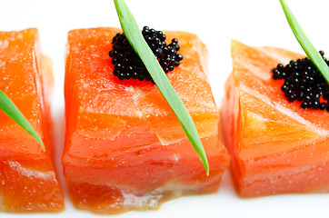 Image showing Salmon Slices