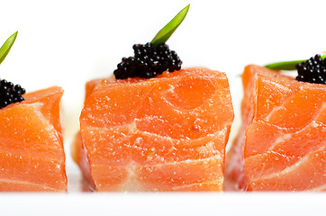 Image showing Salmon Slices