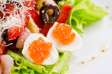 Image showing tasty seafood salad