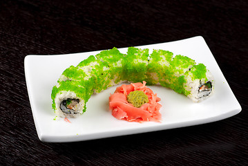 Image showing sushi rolls