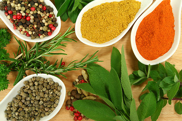 Image showing Herbs and spices