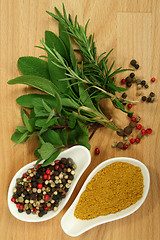 Image showing Herbs and spices